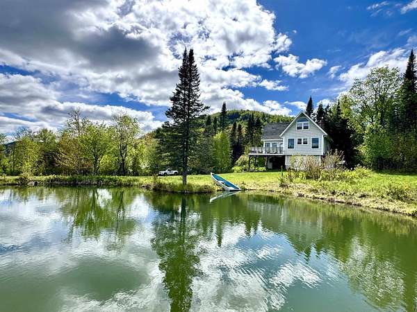 10.6 Acres of Land with Home for Sale in Pittsburg, New Hampshire