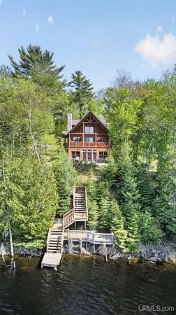 47 Acres of Recreational Land with Home for Sale in Michigamme, Michigan