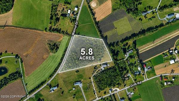 5.8 Acres of Residential Land for Sale in Palmerton, Pennsylvania