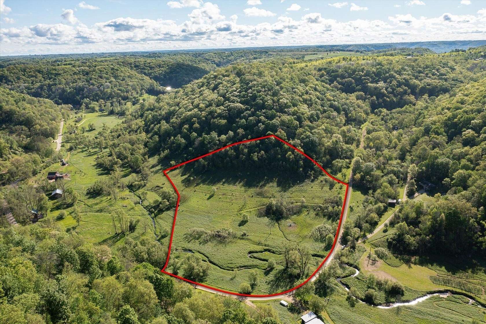 9.1 Acres of Residential Land for Sale in Viola, Wisconsin