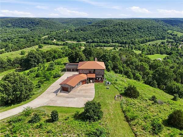 7.22 Acres of Land with Home for Sale in Eureka Springs, Arkansas