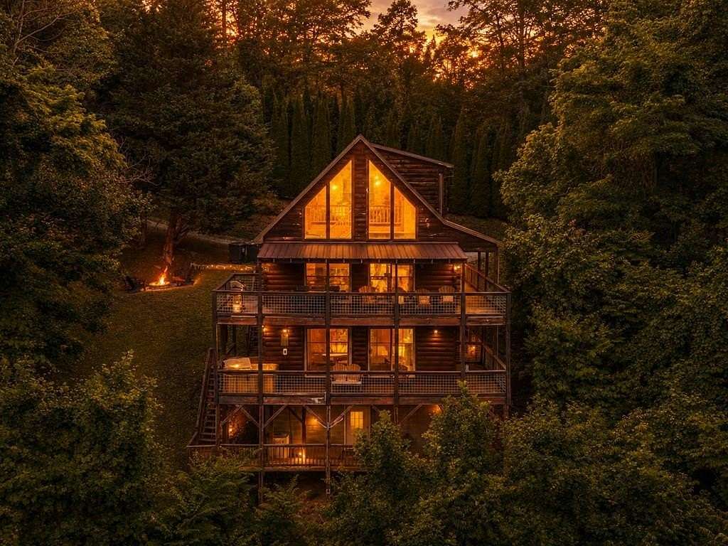 1.68 Acres of Land with Home for Sale in Bryson City, North Carolina
