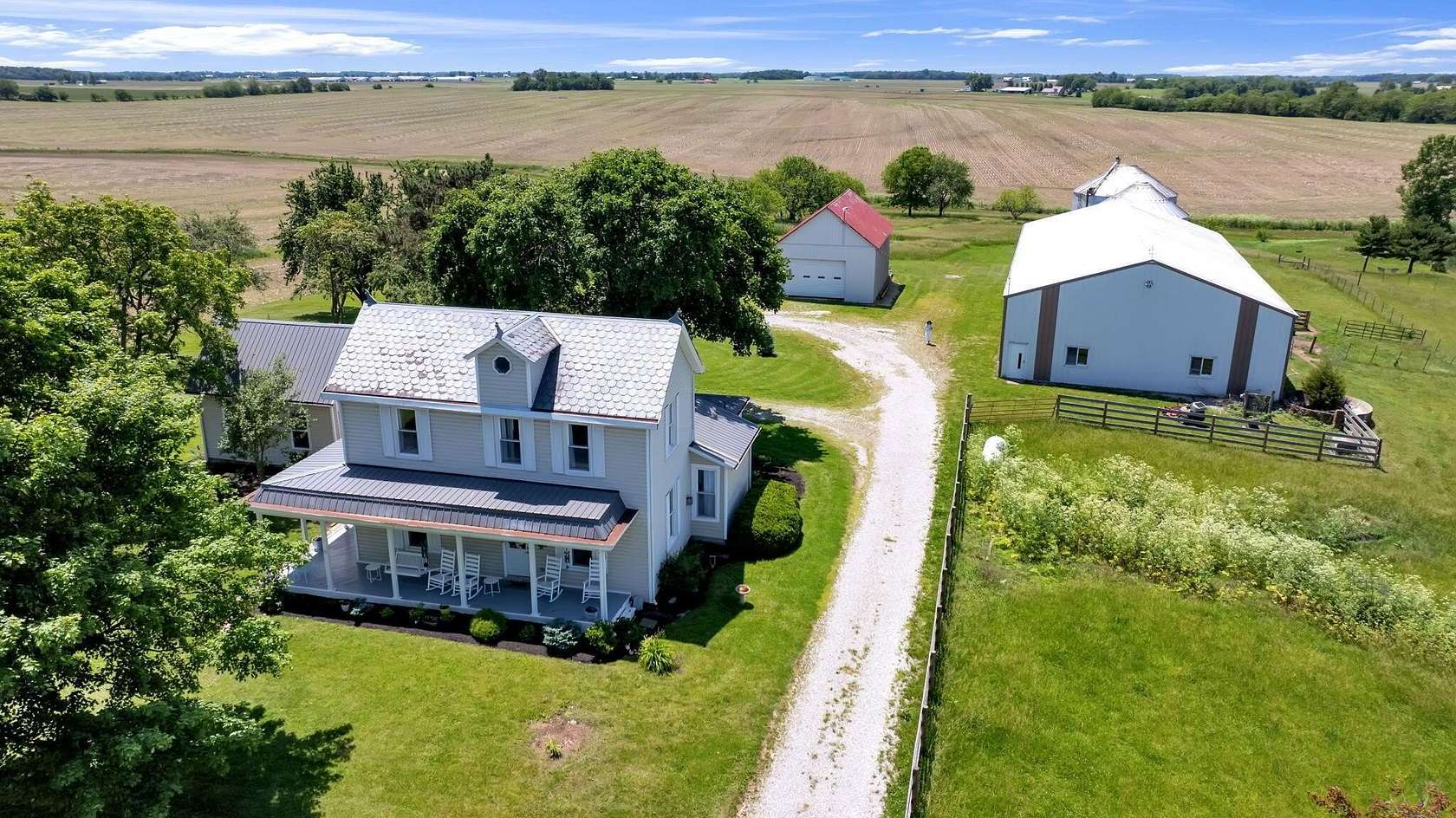 8 Acres of Land with Home for Sale in South Solon, Ohio