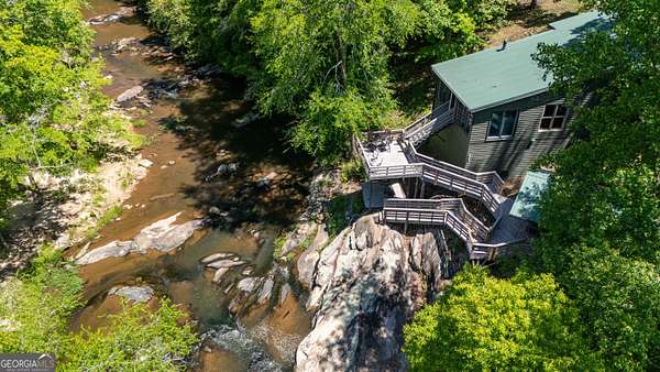 8.55 Acres of Land with Home for Sale in Franklin, Georgia