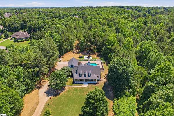 9.2 Acres of Land with Home for Sale in Greer, South Carolina