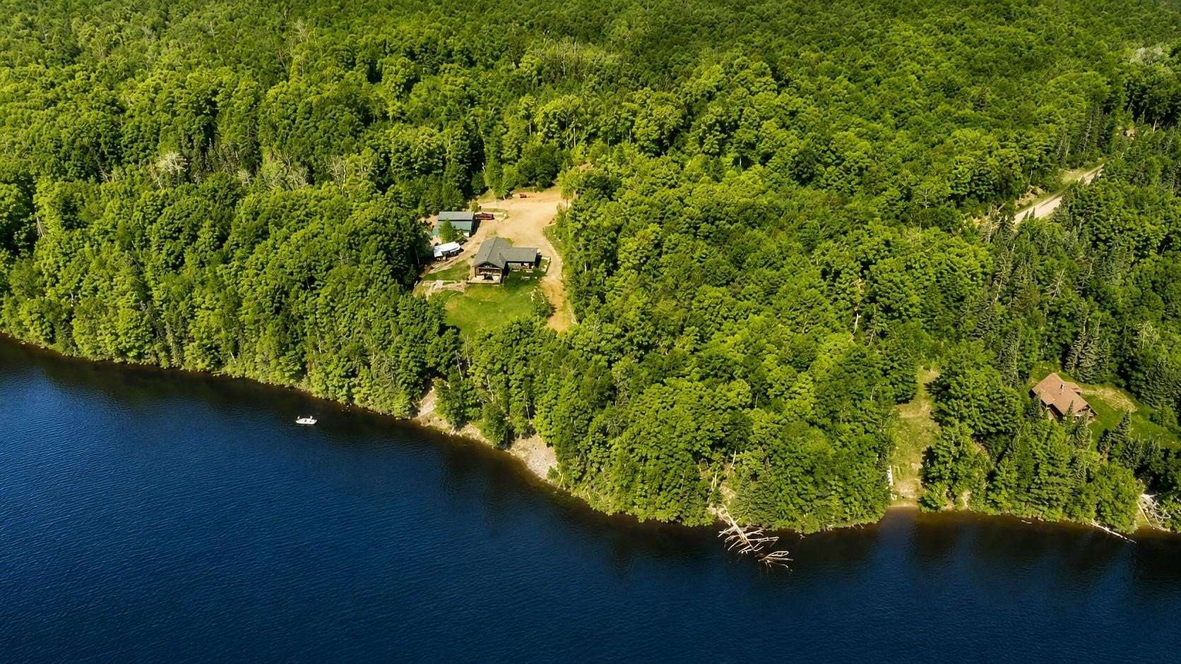 7.13 Acres of Land with Home for Sale in Watersmeet, Michigan