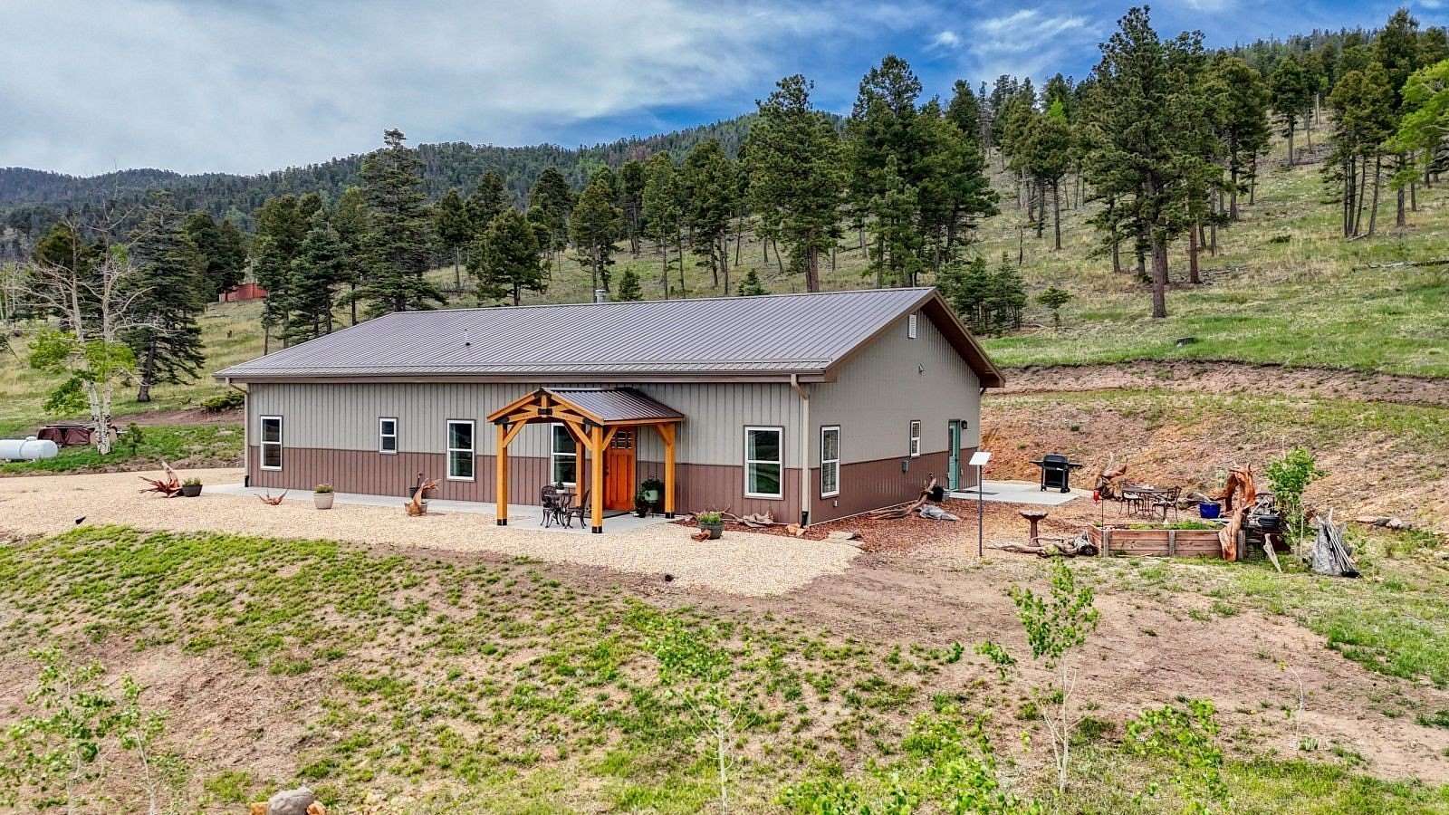 35.6 Acres of Recreational Land with Home for Sale in Westcliffe, Colorado