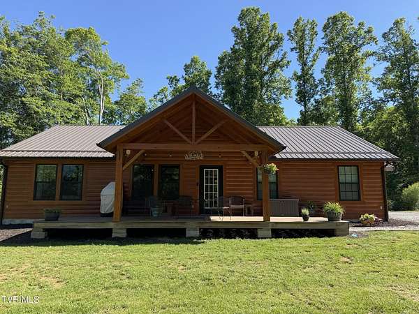 40.8 Acres of Land with Home for Sale in Flag Pond, Tennessee