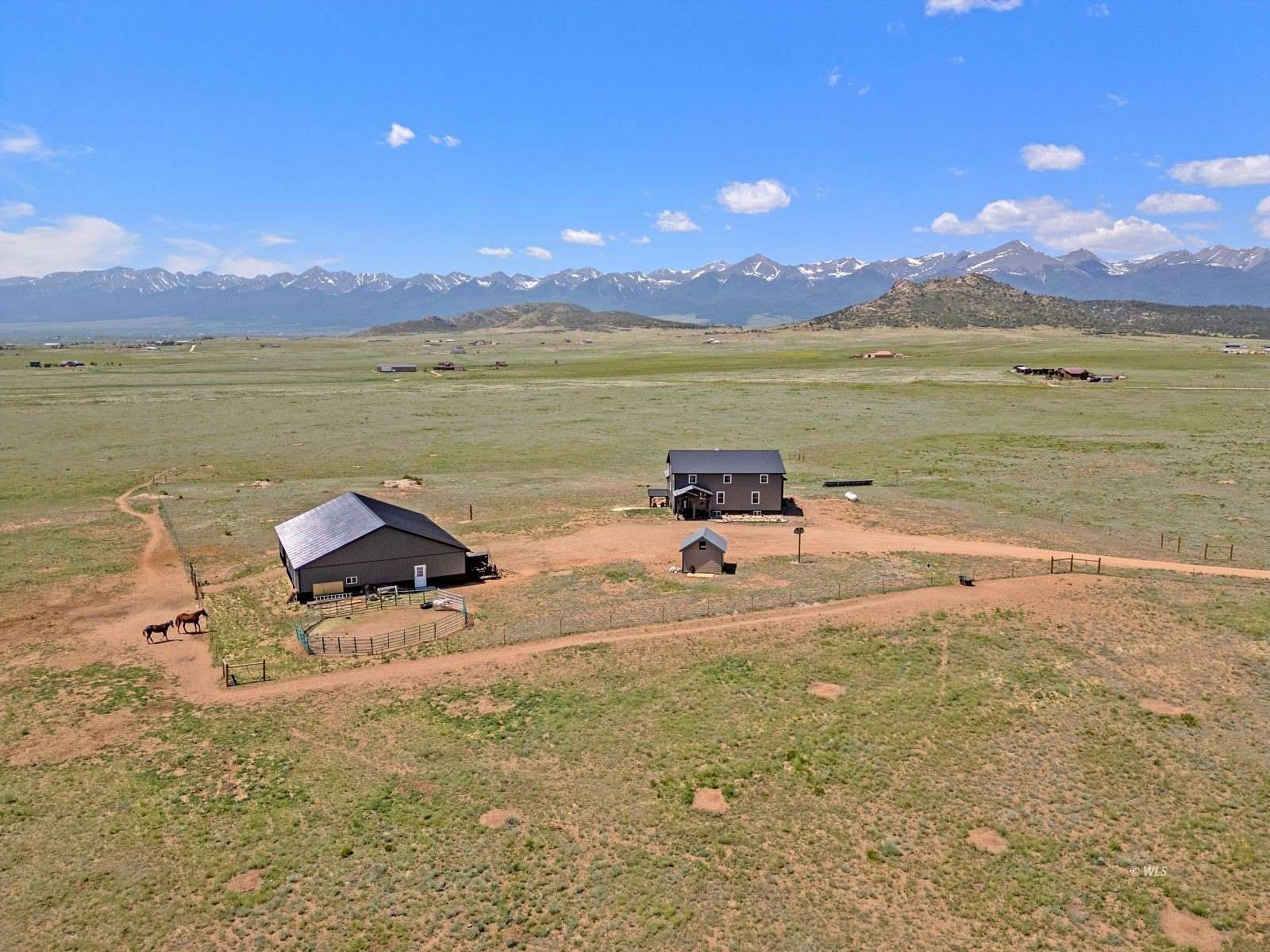 45.3 Acres of Land with Home for Sale in Westcliffe, Colorado