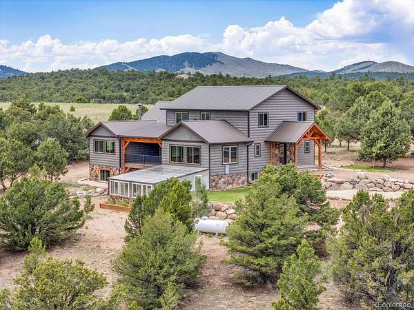 35.2 Acres of Land with Home for Sale in Cotopaxi, Colorado