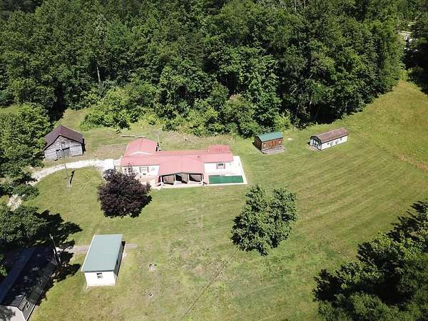 41 Acres of Recreational Land with Home for Sale in Sitka, Kentucky