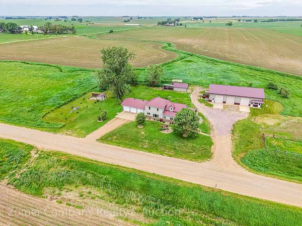 4.24 Acres of Land with Home for Sale in Hull, Iowa