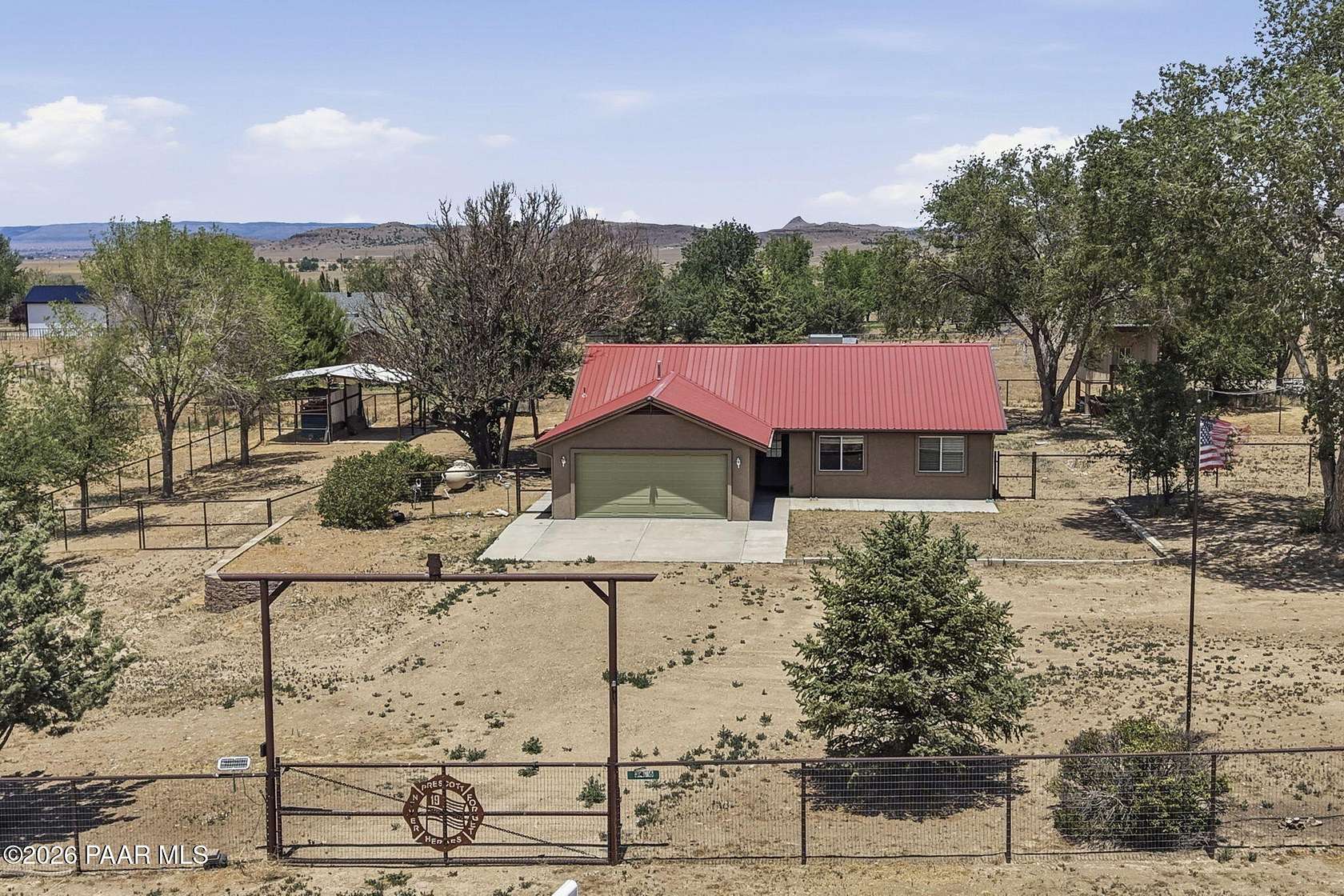 1.63 Acres of Land with Home for Sale in Chino Valley, Arizona