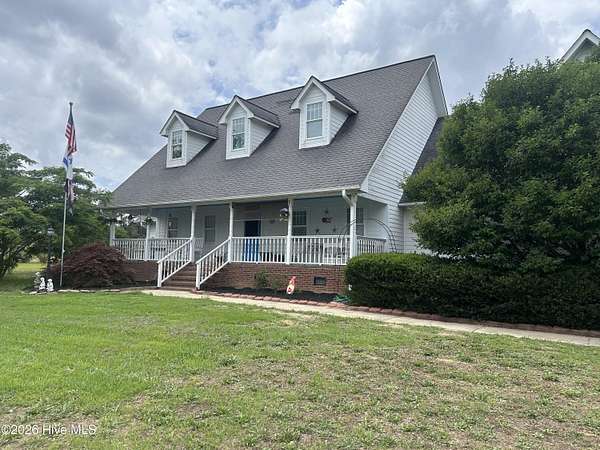 3.89 Acres of Land with Home for Sale in Deep Run, North Carolina