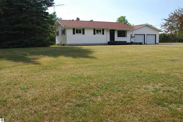 3.17 Acres of Land with Home for Sale in Lupton, Michigan