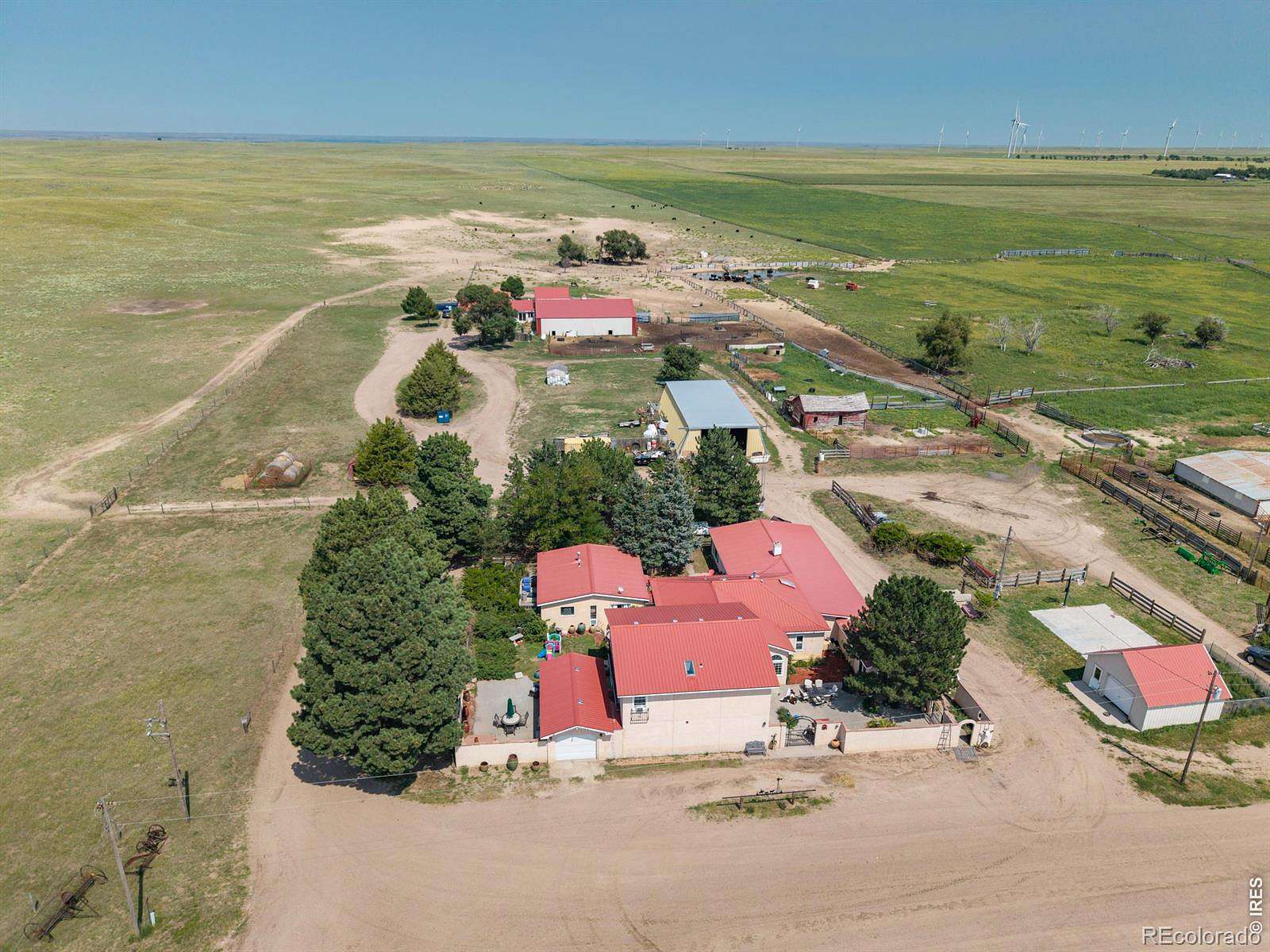 173 Acres of Agricultural Land with Home for Sale in Fleming, Colorado