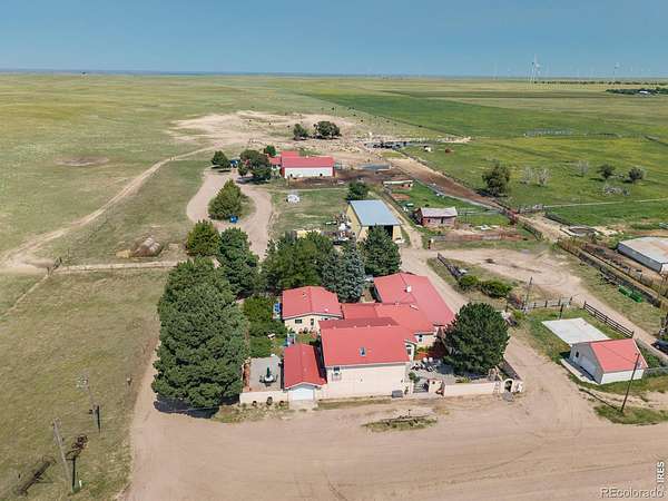173 Acres of Agricultural Land with Home for Sale in Fleming, Colorado