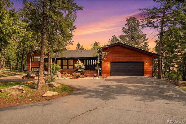 2 Acres of Land with Home for Sale in Evergreen, Colorado