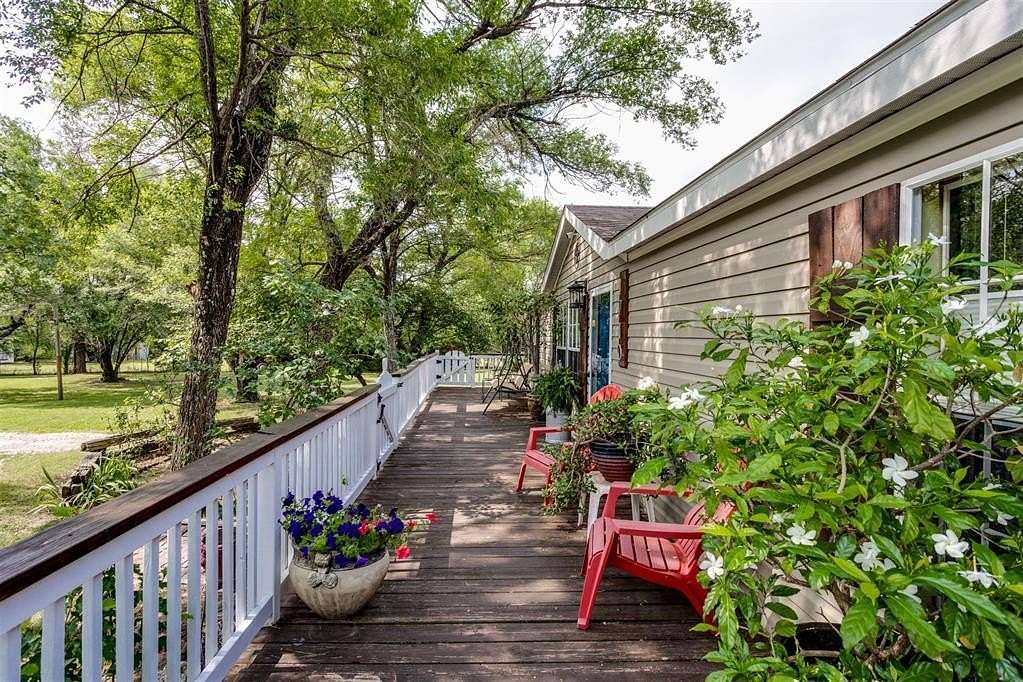 1.85 Acres of Land with Home for Sale in Tecumseh, Oklahoma