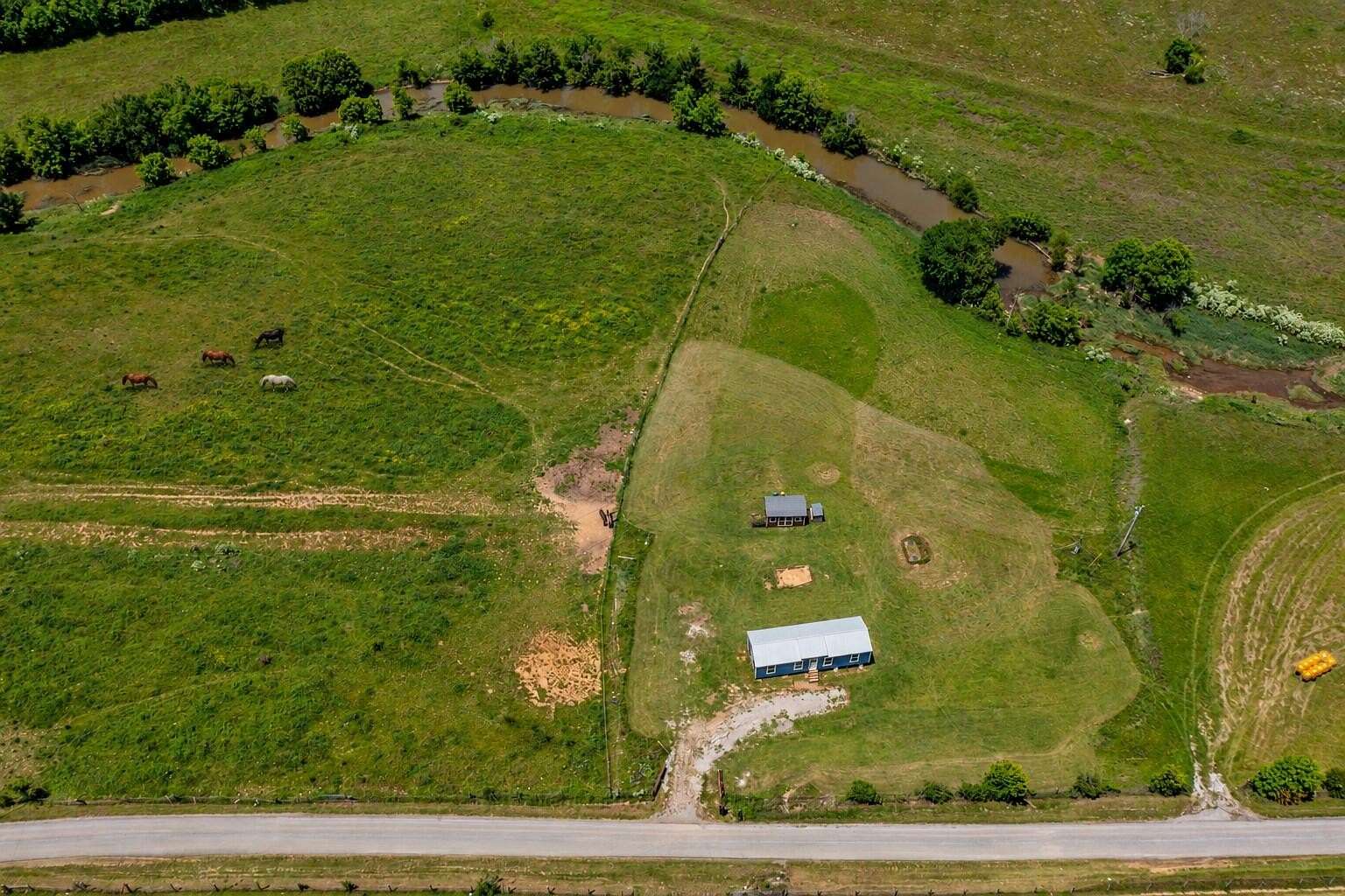 24 Acres of Land with Home for Sale in Cynthiana, Kentucky