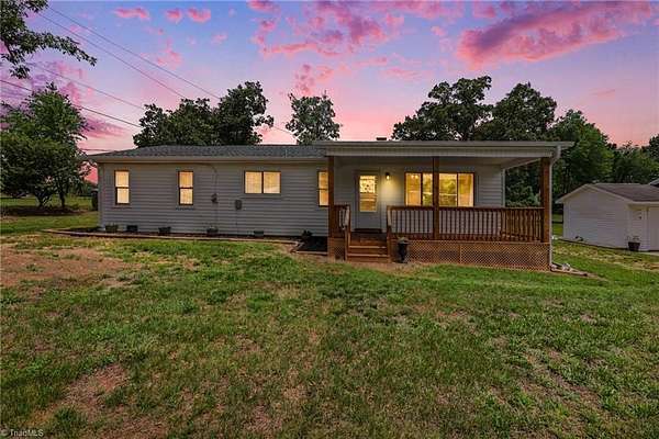 1.58 Acres of Land with Home for Sale in Yadkinville, North Carolina