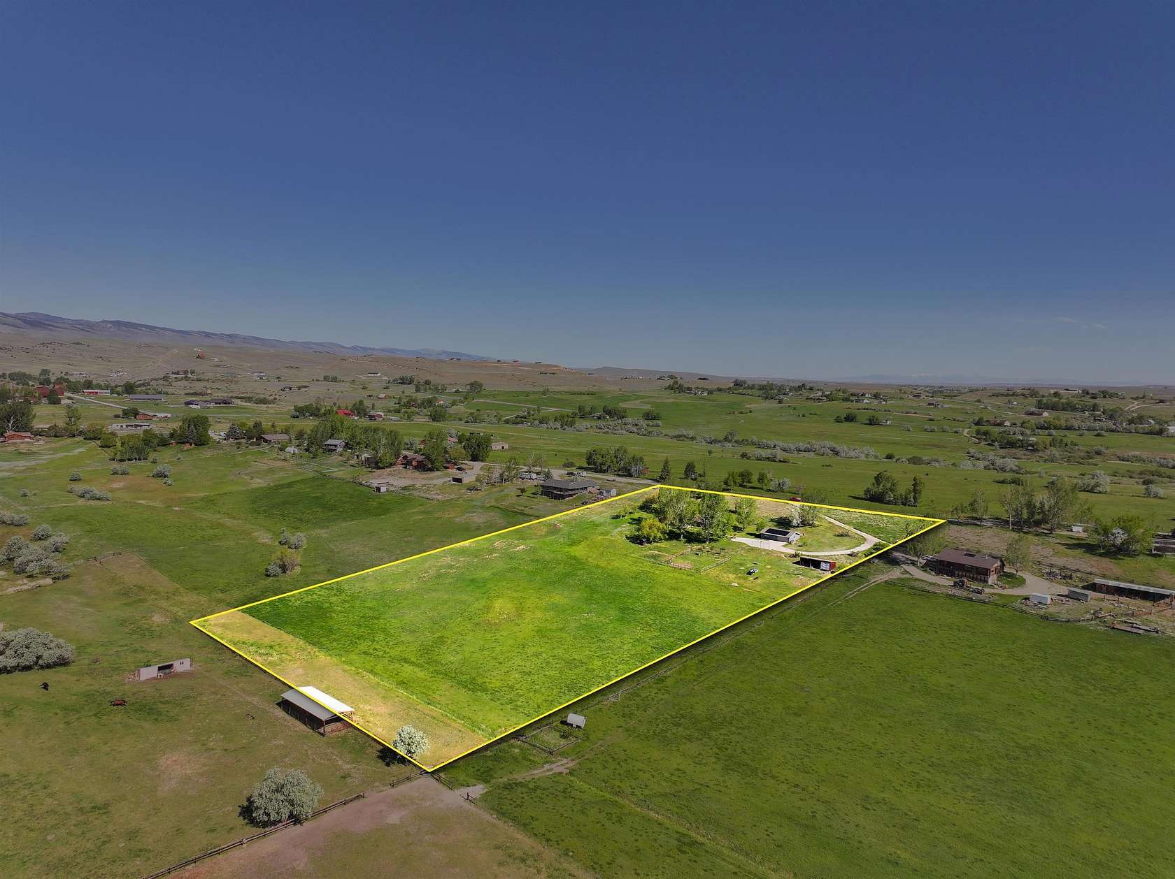 5.5 Acres of Land with Home for Sale in Lander, Wyoming