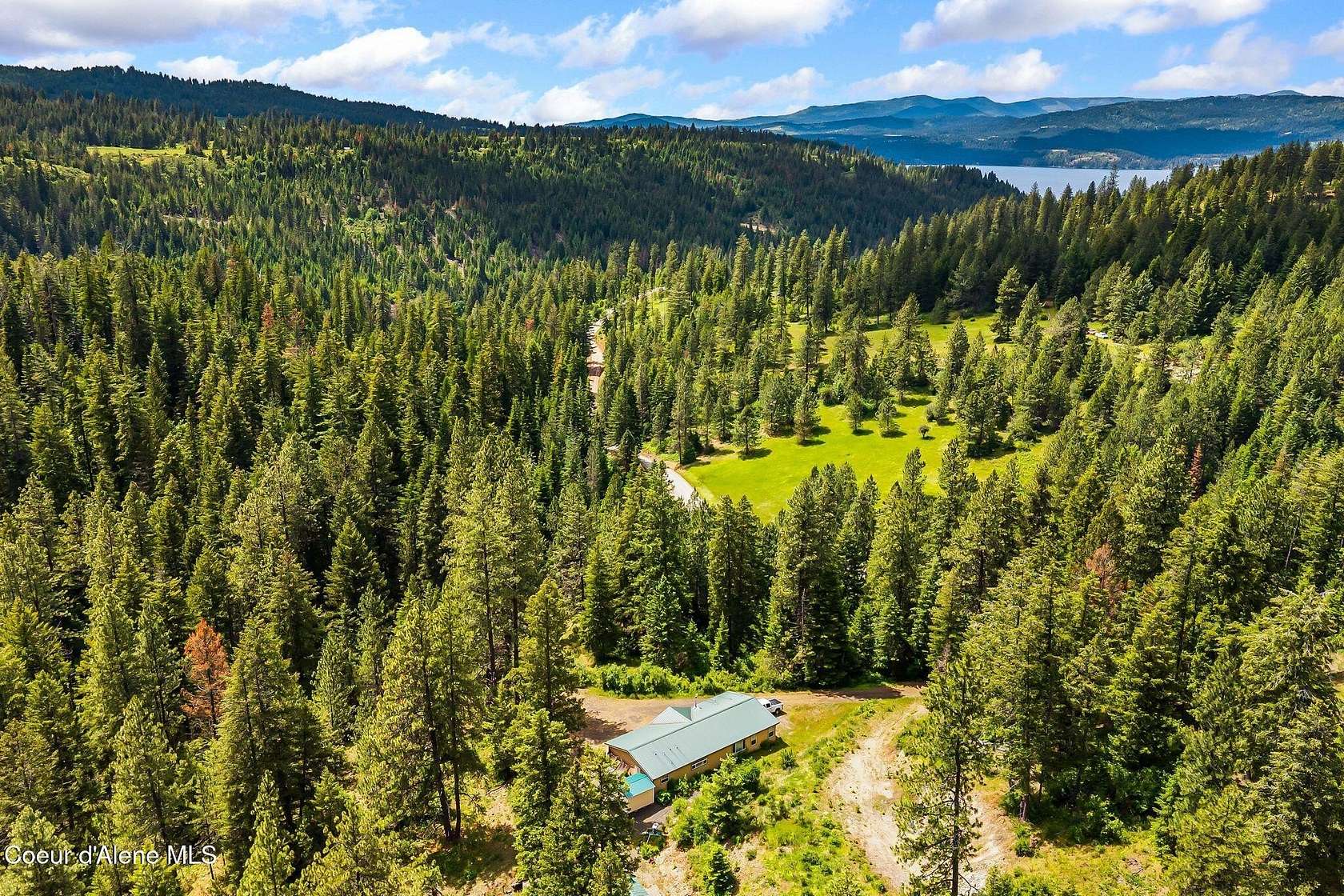 13.2 Acres of Land with Home for Sale in Harrison, Idaho