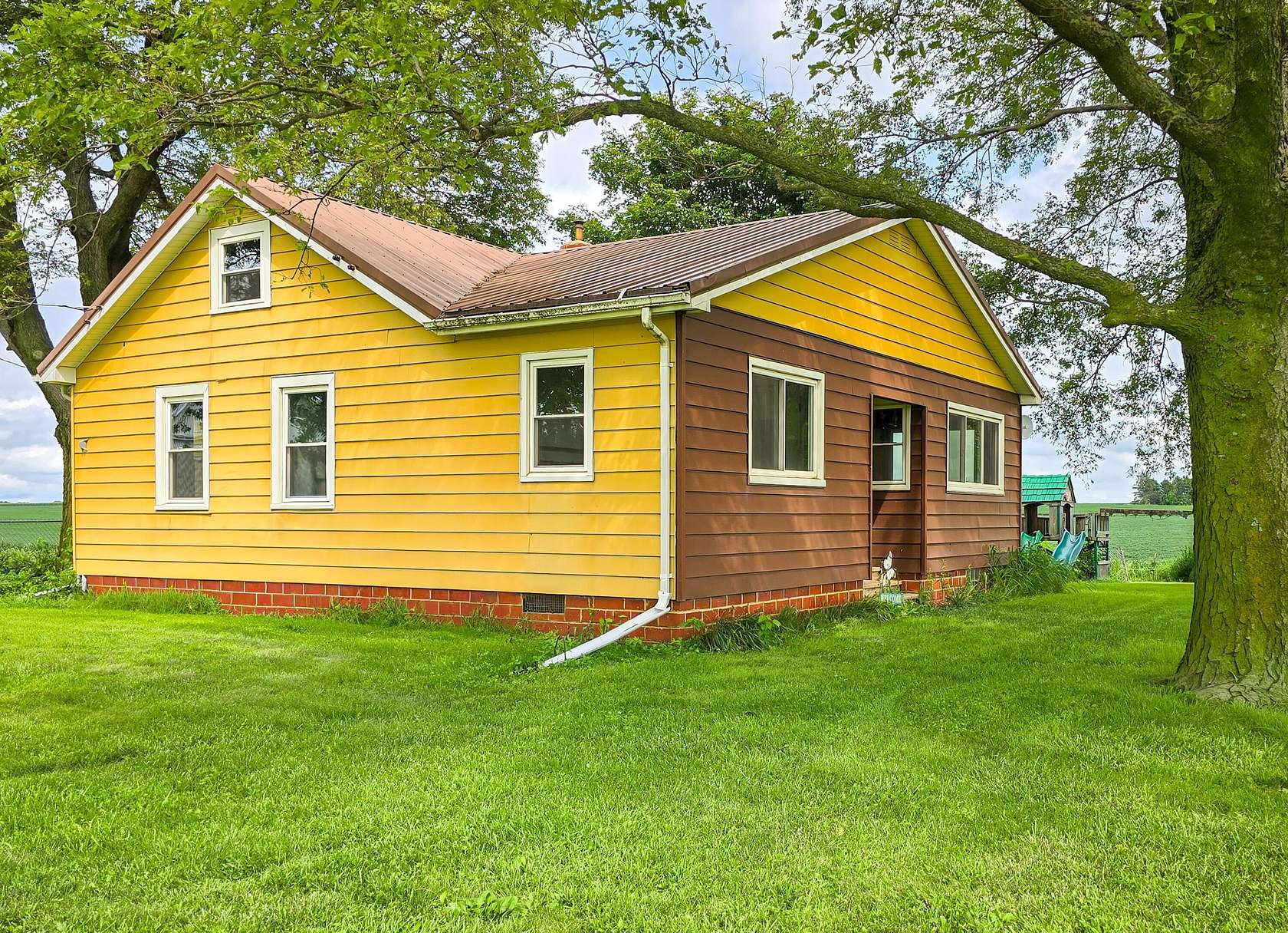 1.9 Acres of Land with Home for Sale in Woodward, Iowa