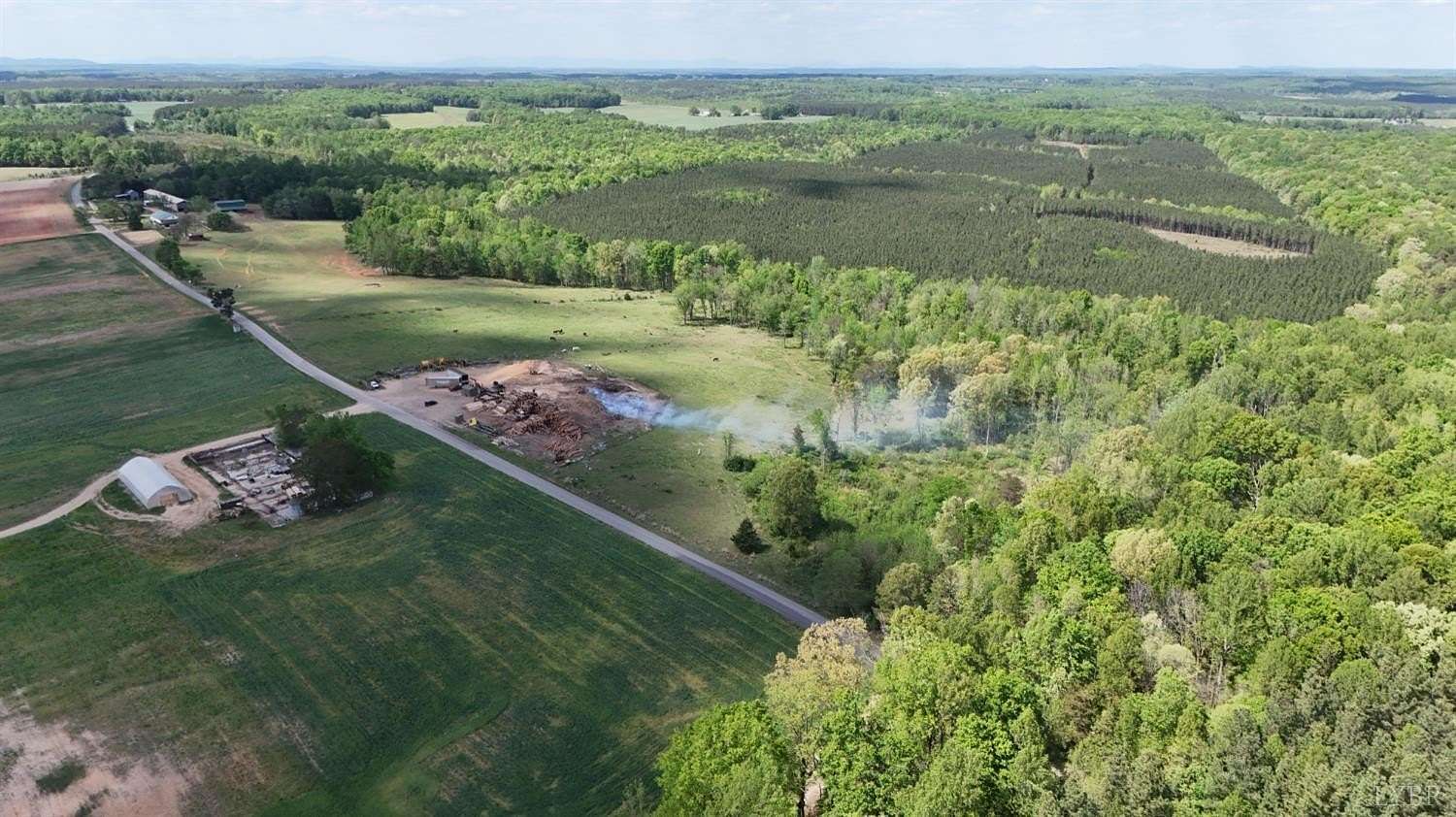 415 Acres of Agricultural Land with Home for Auction in Phenix, Virginia
