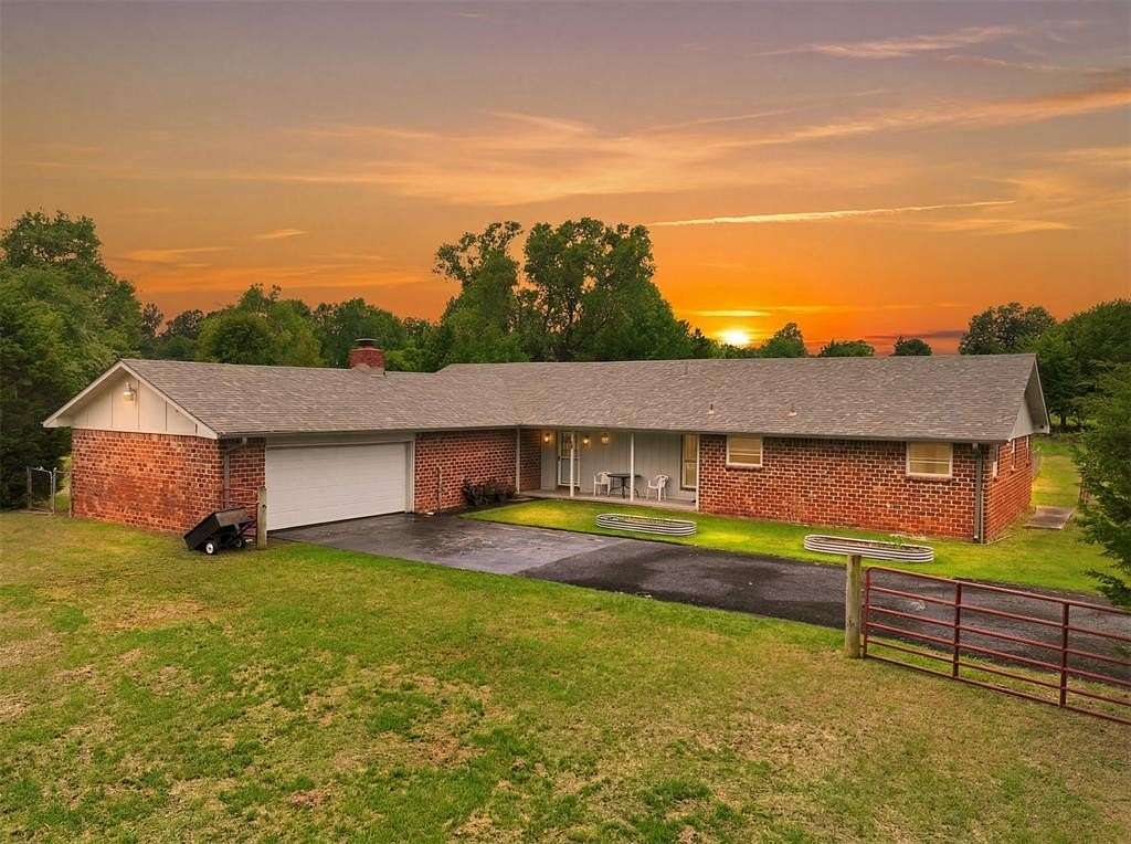 5 Acres of Land with Home for Sale in Harrah, Oklahoma