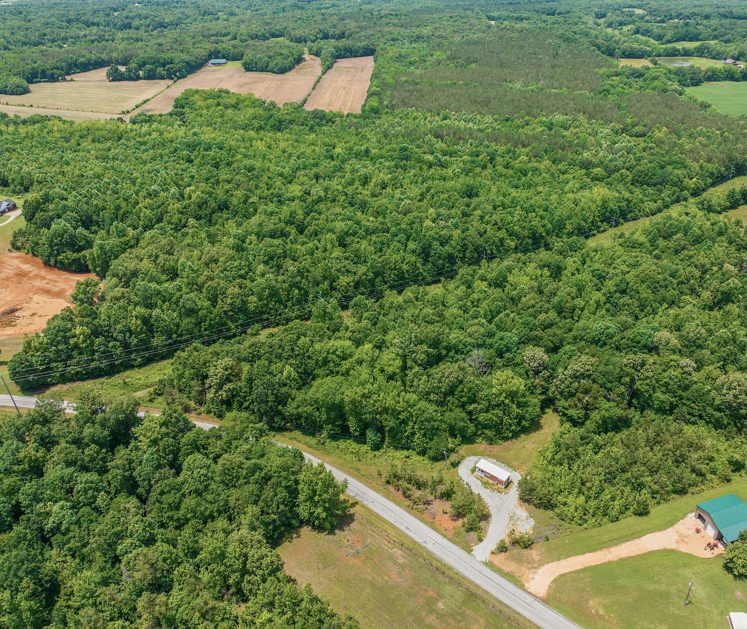 24.1 Acres of Land with Home for Sale in Decaturville, Tennessee