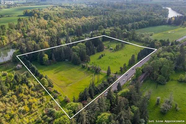 15.5 Acres of Land with Home for Sale in Albany, Oregon