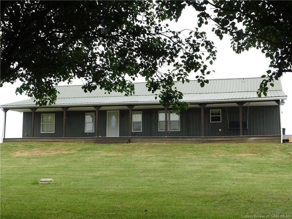 16 Acres of Land with Home for Sale in Salem, Indiana
