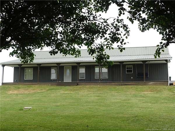 16 Acres of Land with Home for Sale in Salem, Indiana