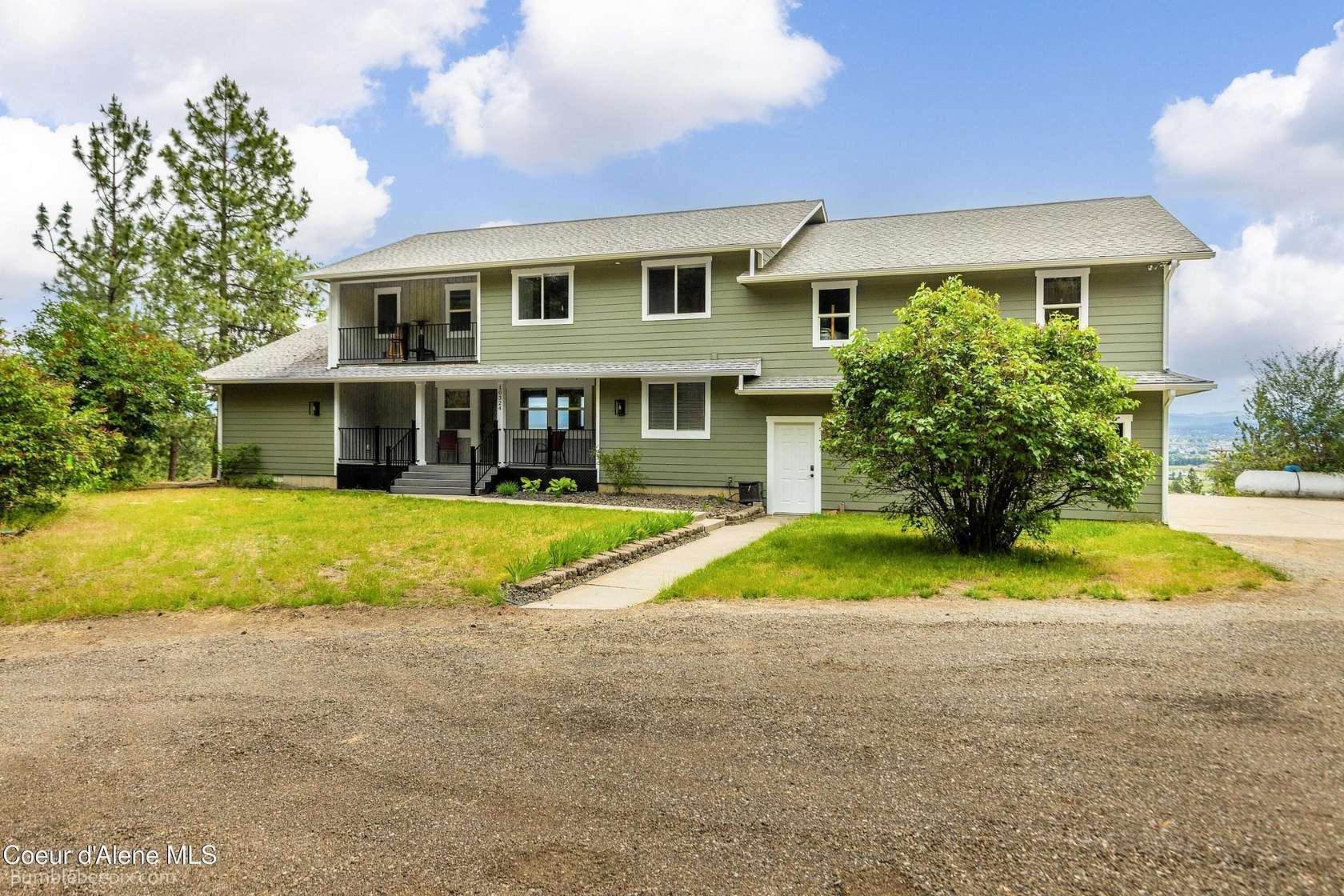 10.3 Acres of Land with Home for Sale in Hauser, Idaho