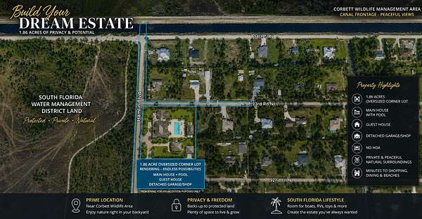 1.86 Acres of Residential Land for Sale in The Acreage, Florida