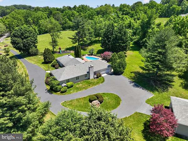 5 Acres of Land with Home for Sale in Chester Springs, Pennsylvania