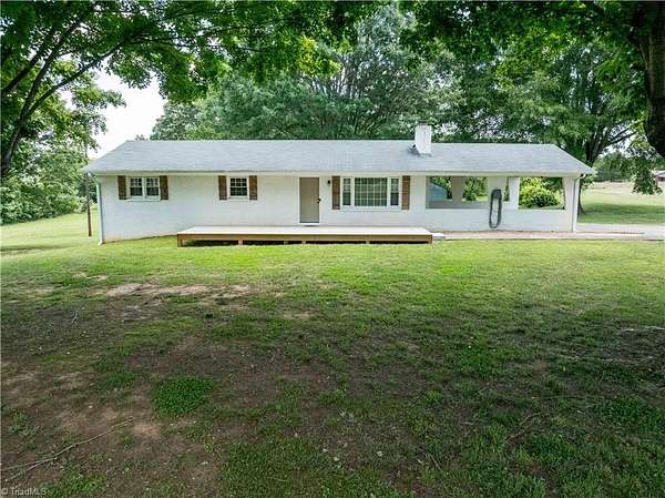 1.83 Acres of Land with Home for Sale in Boonville, North Carolina