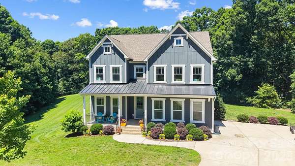 7.2 Acres of Land with Home for Sale in Mooresville, North Carolina