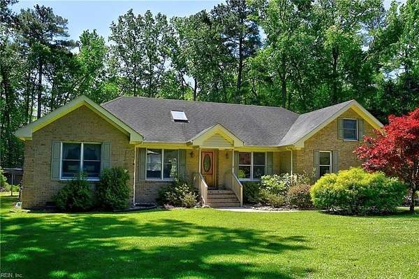 5.2 Acres of Land with Home for Sale in Carrollton, Virginia