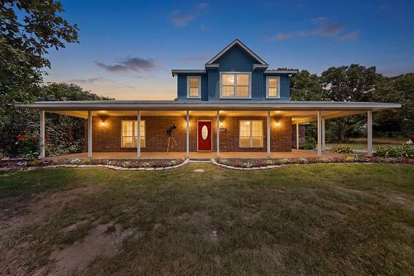 6.88 Acres of Land with Home for Sale in Terrell, Texas