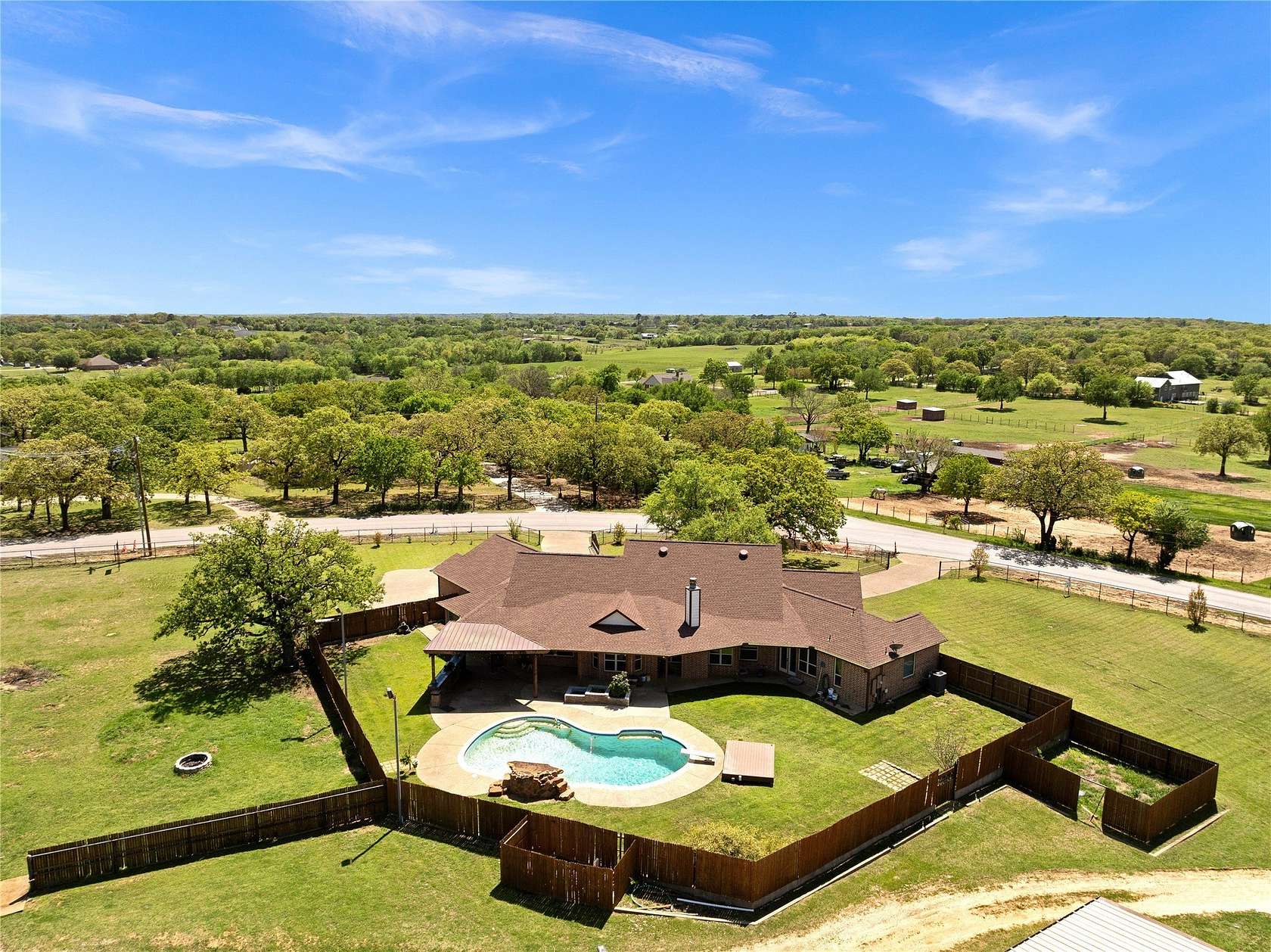 2 Acres of Land with Home for Sale in Burleson, Texas