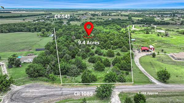 9.39 Acres of Residential Land for Sale in Royse City, Texas