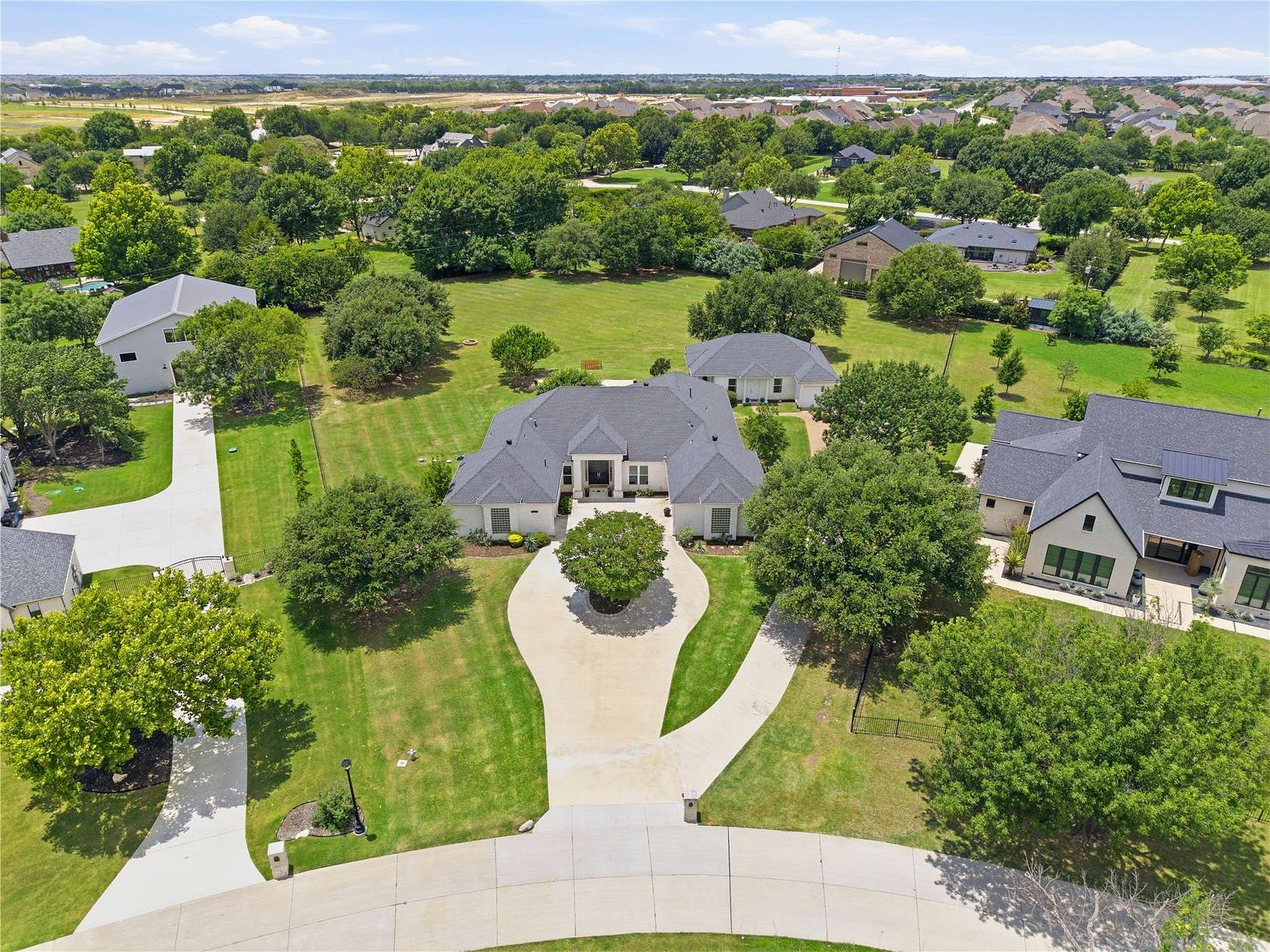 2 Acres of Land with Home for Sale in Frisco, Texas