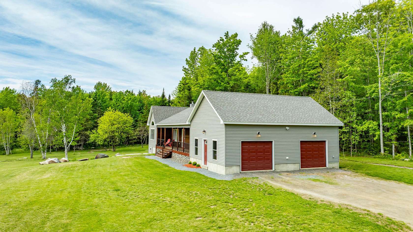 3 Acres of Land with Home for Sale in Glenburn Town, Maine