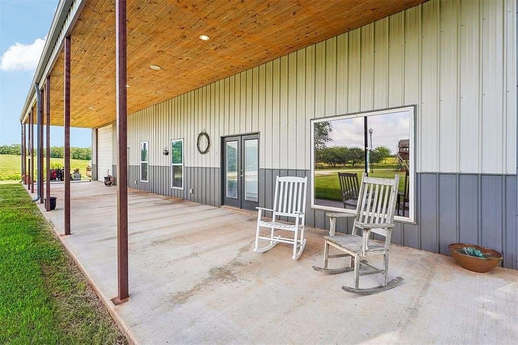 92.8 Acres of Recreational Land with Home for Sale in Tecumseh, Oklahoma