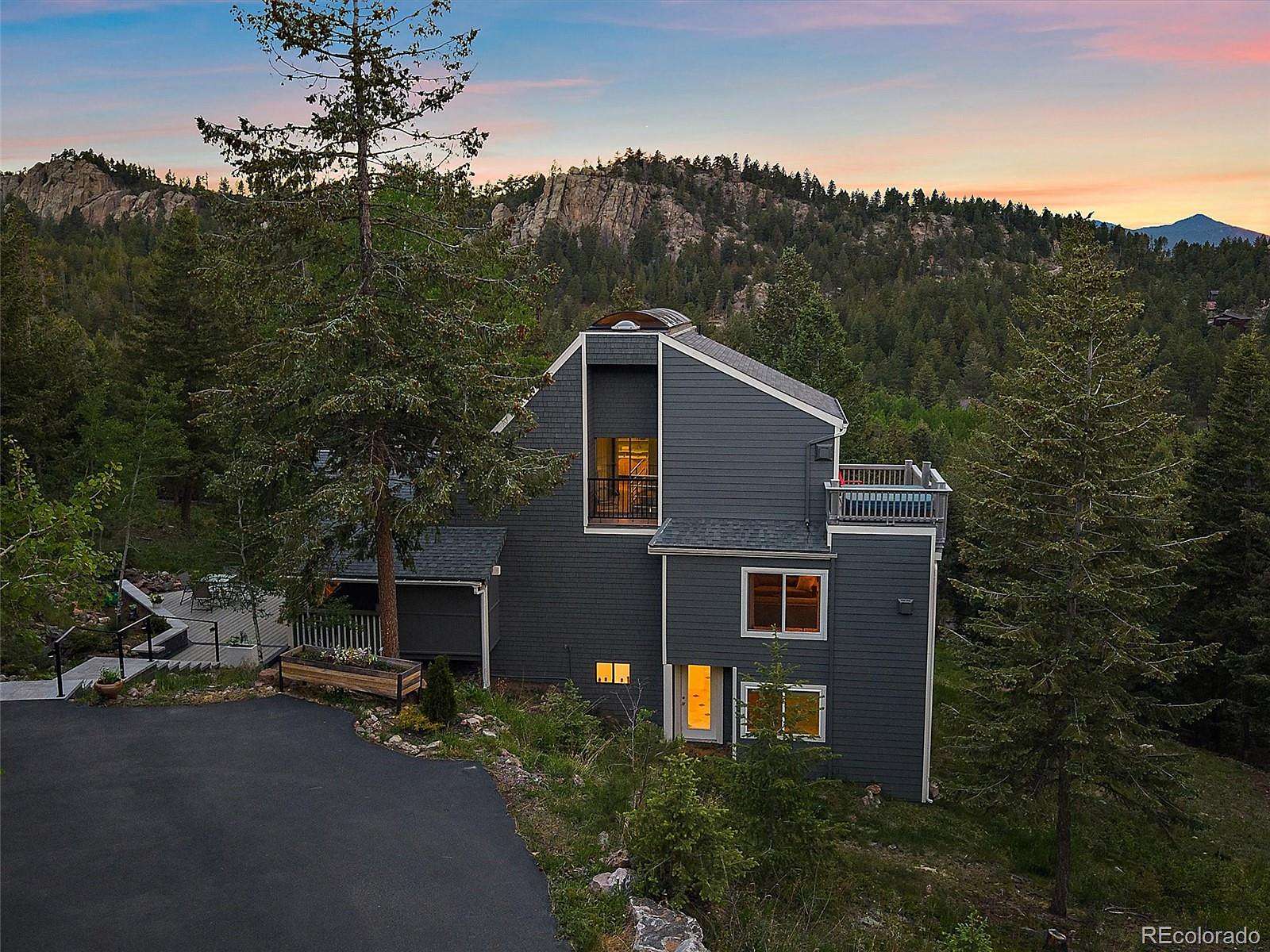 2 Acres of Land with Home for Sale in Evergreen, Colorado