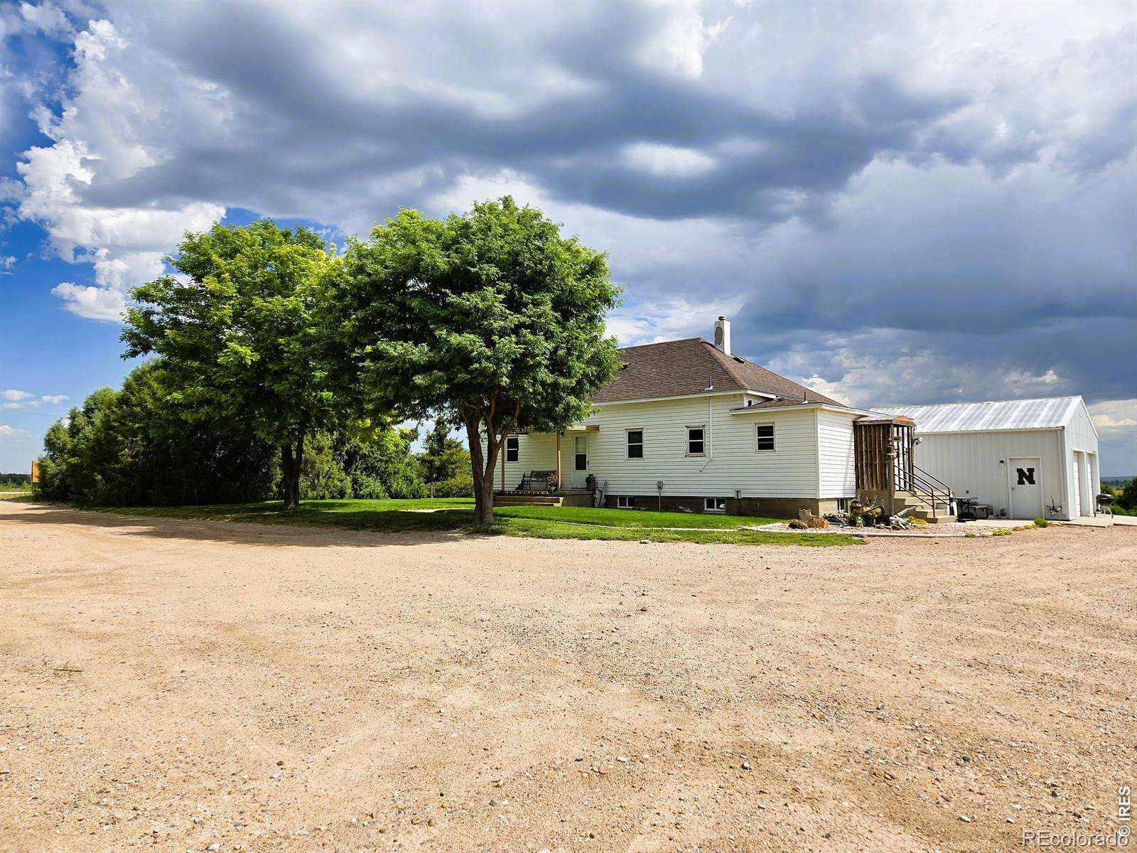 8.34 Acres of Land with Home for Sale in Sterling, Colorado