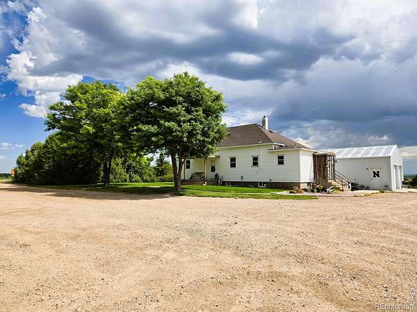 8.34 Acres of Land with Home for Sale in Sterling, Colorado