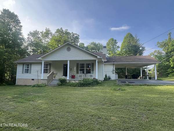 10 Acres of Land with Home for Sale in Lancing, Tennessee